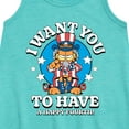 thumbnail image 2 of Garfield - Want You To Have A Happy Fourth  - Toddler & Youth Girls A-line Dress, 2 of 4