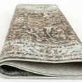 thumbnail image 6 of Alfa Rich 4x6 Area Rugs, Ultra-Thin Oriental Aqua Green Black Rug, Non-Slip Machine Washable, Easy Clean, Pet Friendly Rugs, 6 of 6