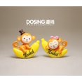 thumbnail image 1 of Wild Animal Monkey Model Ornaments Q version Cute Ride A Banana Simian Fairy Garden Miniatures Decor Action Figure Figurine Toys2pcs Brown He Qiyong unisex, 1 of 1