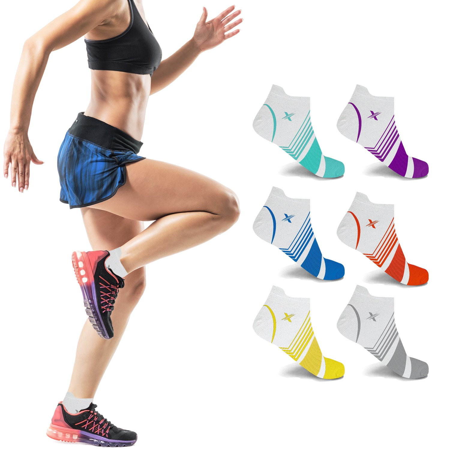 Compression Socks for Running Medical Blood Circulation 3 Pairs 20-25mmHg Compression Socks for Sports Pregnancy J TOHLO Compression Socks Travel Women Cushioned and Graduated Compression Men Flight Exercise Muscle Recovery Nurses 