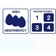 MedVance TM Silicone - Bordered Silicone Adhesive Foam Dressing Size 4x4 (2.7x2.7 pad), Box of 5 dressings