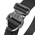thumbnail image 3 of Cinturón de batalla táctico Cinturón de combate ajustable Molle Riggers Belt Rigger Gun Belt para hombres (negro), 3 of 6