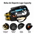thumbnail image 2 of Dahan Mochila Deportiva Maleta Gym Viaje Mochila Moda Color Negro, 2 of 7