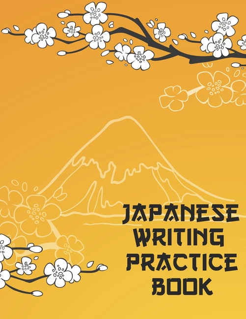 Japanese Writing Practice Book Kanji Practice Paper Mount Fuji Japan