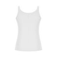 thumbnail image 5 of Admvng Womens Tank Tops Solid Tank Tops Sleeveless U-Neck Base Shirt Summer Casual Workout Tees S-2XL, 5 of 6