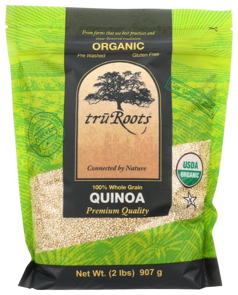 Truroots Organic Quinoa Whole Grain, 32 Oz