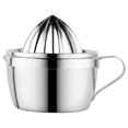 thumbnail image 1 of 2025 Manual citrus juicer, stainless steel citrus juicer for lemons, oranges and grapefruits, dishwasher safe, 1 of 5