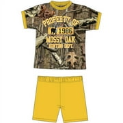 Boys' 2-Piece Shorts, Gold, Gold