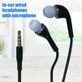 thumbnail image 3 of In-Ear Wired Sports Earphones with Mic,Lightweight 3.5 mm Stereo Earbuds,Volume Control & Sweat-Resistant Cable, 3 of 4