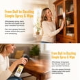thumbnail image 5 of Beeswax Wood Polish Spray Natural Furniture Cleaner & Shine Restorer for Wood Floors, Cabinets, Tables & Wooden Furniture Care, 5 of 8