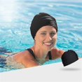 thumbnail image 4 of FYBTO Bonnet de Natation Femme Longue Chevelure Bonnet de Natation Mode, 4 of 7