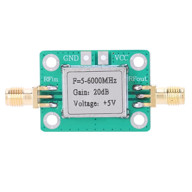 Módulo de señal RF, amplificador de potencia media, banda ultra ancha de 5 M-6 GHz, ganancia de 20 dB, componentes electrónicos