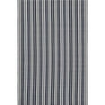 thumbnail image 6 of Home Conservatory Ticking Stripe Handwoven Indoor/Outdoor Area Rug, 2' 6" x 8', Runner,  Blue, 6 of 9