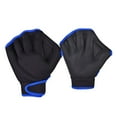 thumbnail image 1 of 1 par de guantes de ps de mano para natación, engranajes de natación para regazo, ayuda de entrenamiento para surf Negro 185cmx20cm, 1 of 8