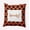 Harvest Orange, variant on 16" x 16" Simply Daisy Halloween Spooky Dots Polyester Indoor/Outdoor Pillow, Orchid Qty 1