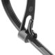 thumbnail image 1 of Bridas con cremallera reutilizables liberables Bridas con cremallera resistentes de 12 pulgadas Bridas para cables negras gruesas Paquete de 100 bridas para cables de nailon de res, 1 of 5