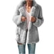 thumbnail image 1 of Chaquetas para mujer Tallas grandes Invierno Cálido Chaqueta con capucha de felpa suelta Abrigo Odeerbi ODB-3, 1 of 5
