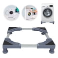 thumbnail image 1 of WHAMVOX Washing Machine Roller Base Cushioning Grey Plastic 1Pack for Household Users Cleaning, 1 of 8