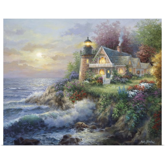Great BIG Canvas | Rolled Nicky Boehme Poster Print entitled Guardian Of The Sea