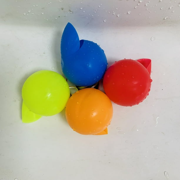 PVCS Jouets amusants boule d'eau réutilisable pour enfants pour adultes,  ensemble de boules réutilisables de remplissage d'eau été Splash Party  facile rapide et amusant 