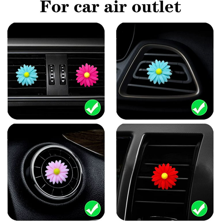 Air Jungles New Car Scent Car Air Freshener Clip (Blue Sky) 6 Car Freshener Vent Clips 4ml Each Long Lasting Air Freshener for Car Up to 180 Days Car