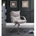 thumbnail image 5 of Acme Furniture Haggar Executive Office Chair in Vintage White Top Grain Leather, 5 of 6