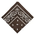 thumbnail image 1 of Bandana de algodón Zulema Paisley Bufanda para cabeza, 1 of 6