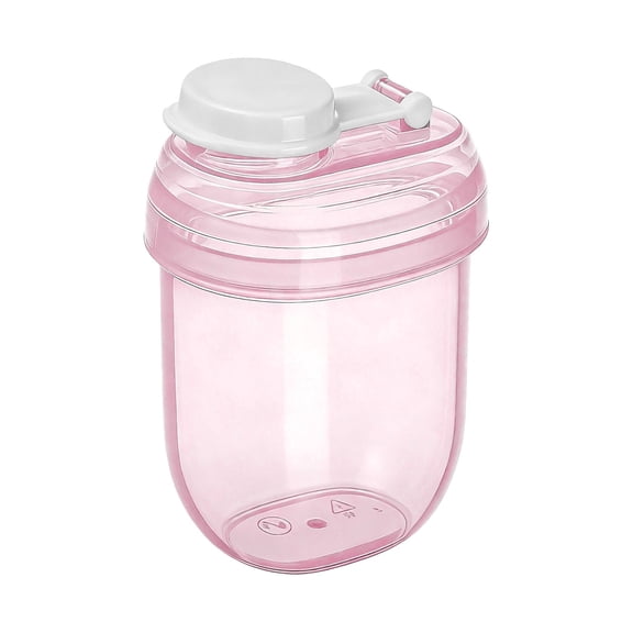 Portable Formula Dispenser Container Travel Storage Organizer With Removable Compartments Secure Lid