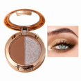 thumbnail image 1 of SIfdSeng Two Color Light Eye Shadow Waterproof Pearly Flash Powder Sequins Pumpkin Earth Small Portable Gradient Fluorescent Cosmetic Eye Brightener Silver Eyeshadow Stick, 1 of 6
