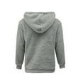thumbnail image 5 of Biekopu Mens Solid Color Pullover Fleece Hoodie Long Sleeve Casual Sweatshirt with Pockets, 5 of 9