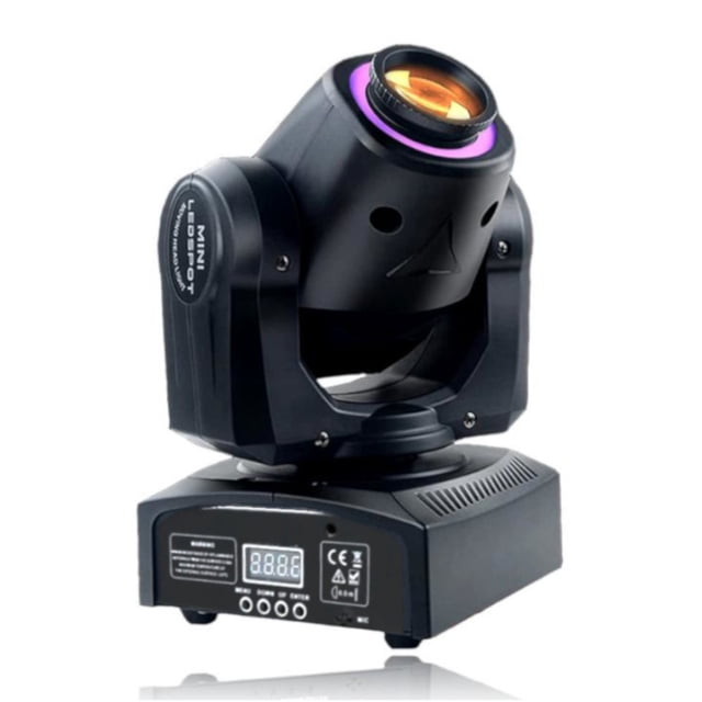 Luz Robotica Movil Techlinks Led 30w Halo Dmx Alta Velocidad Gobos Multicolor
