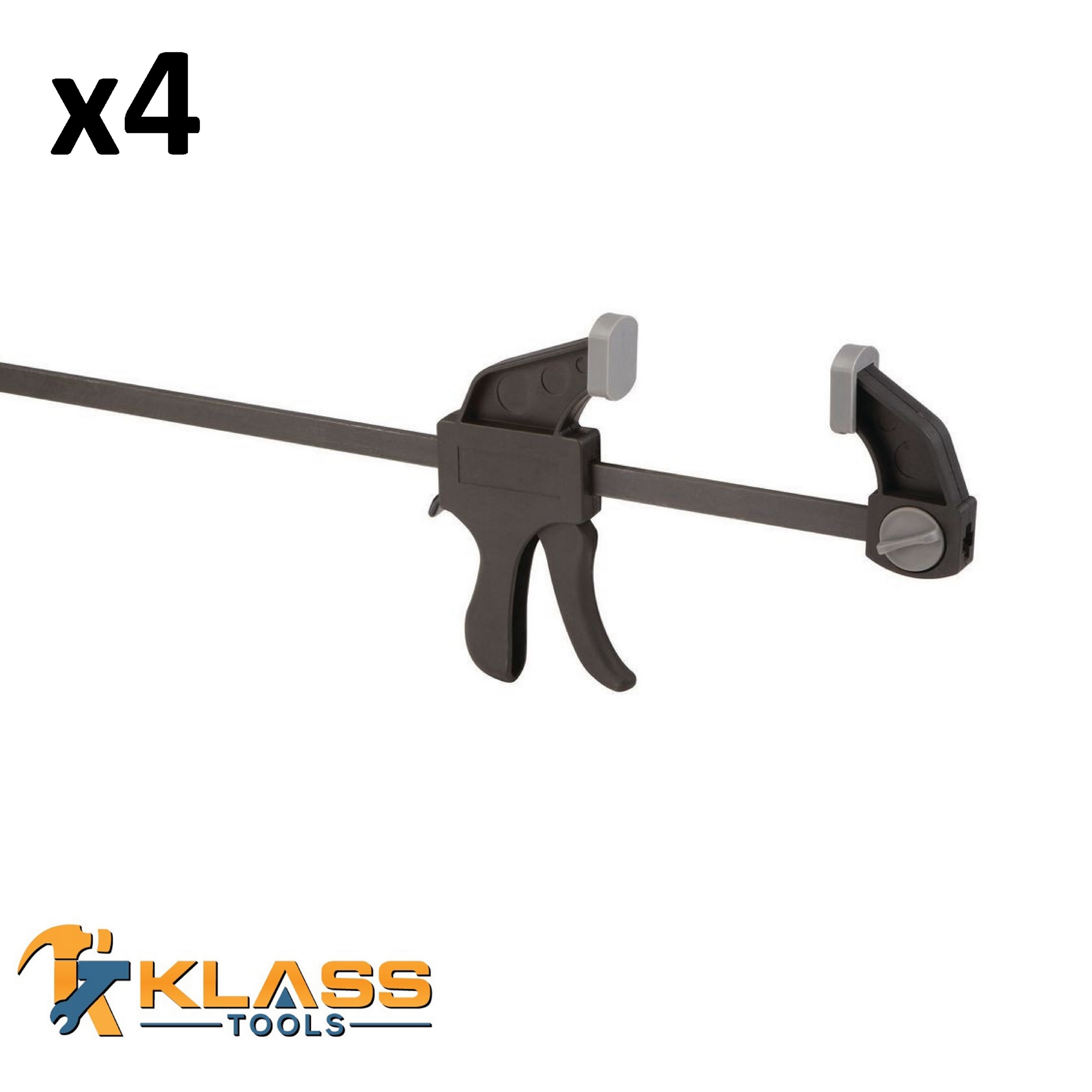 12" Heavy Duty Ratcheting Bar Clamp (4 FClamps)