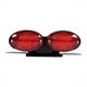thumbnail image 2 of Motorcycle lamp dual Cat Eye Custom License Plate Holder rear Tail Lights, 2 of 9