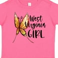 thumbnail image 4 of Inktastic West Virginia Girl Butterfly Girls Toddler T-Shirt, 4 of 5