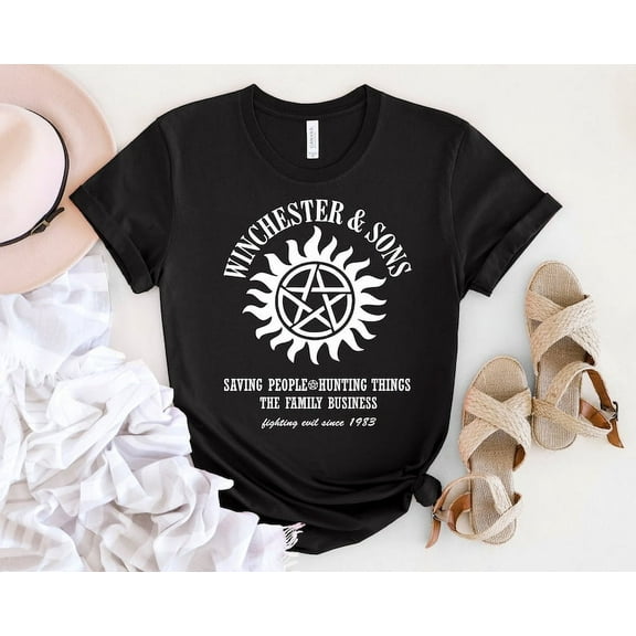 Supernatural Winchesters & Sons T-Shirt, Supernatural Shirt, Winchester Shirt, Gift For Men And Women