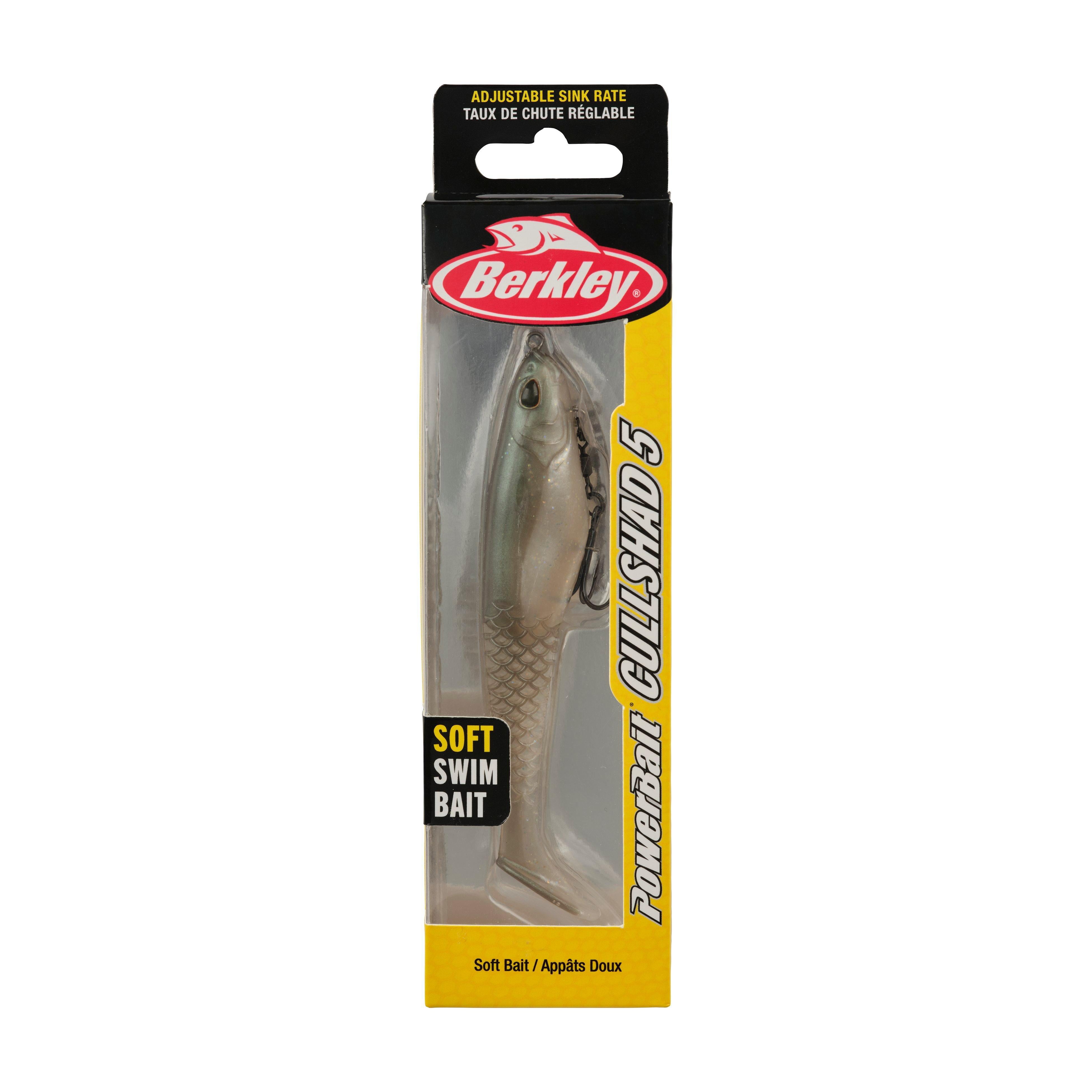 Berkley PowerBait® CullShad, 5 in, Green Shad