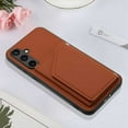 thumbnail image 6 of for Samsung Galaxy A13 4G Wallet Case with Card Holder Case with RFID Blocking Card Slots, Double Magnetic Clasp Durable Shockproof Kickstand Detachable Wrist Strap Cover,Brown, 6 of 8