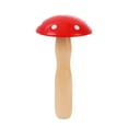 thumbnail image 4 of Herramienta de costura con forma de hongo, herramienta de parcheo, herramienta de zurcido con forma de hongo, pequeña herramienta de madera maciza para parchear con forma de hongo., 4 of 7