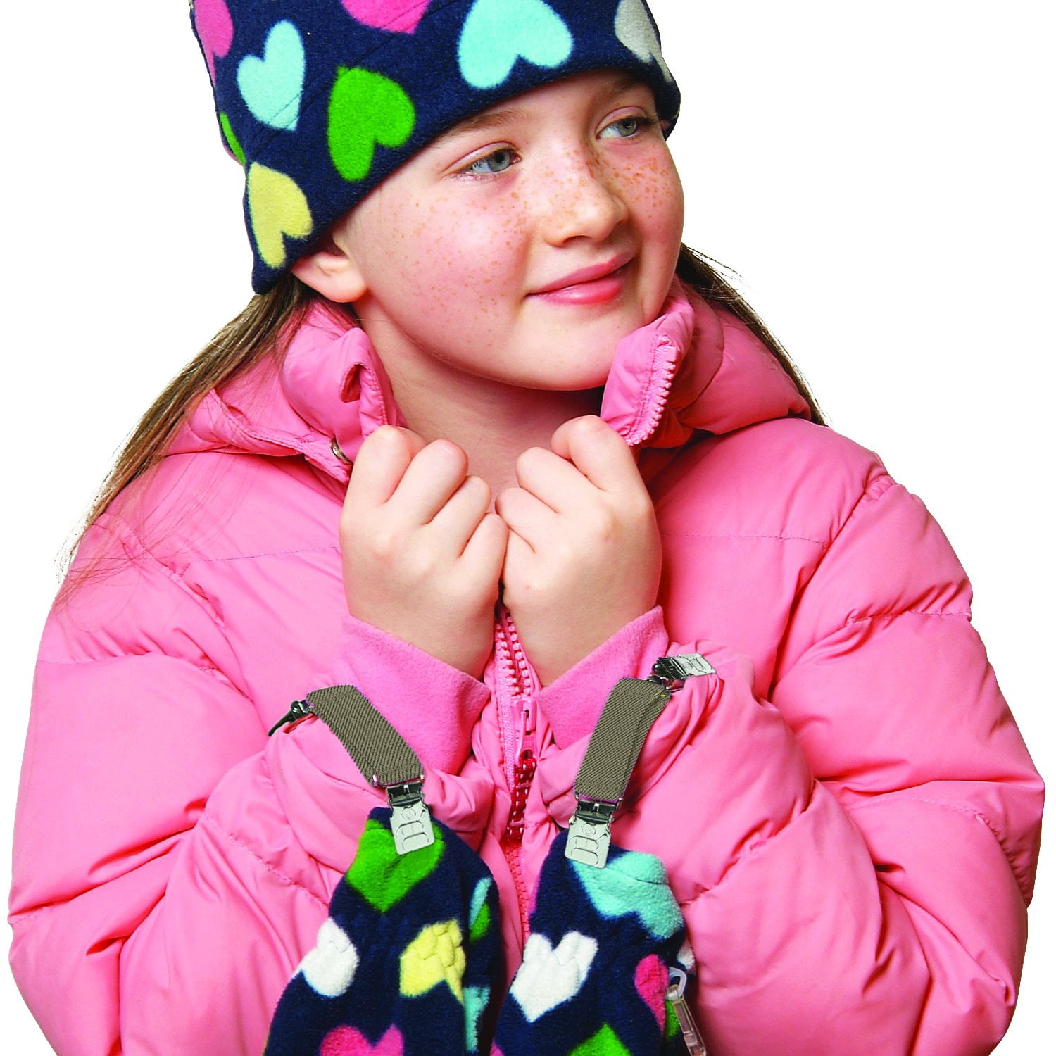 Hold’Em Mitten and Glove Clips for Toddler & Kids - EXTRA STURDY TIGHT GRIP