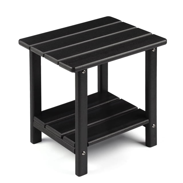 Mesa auxiliar exterior Apolimi Adirondack 42 x 32 x 42 cm, de 2 niveles