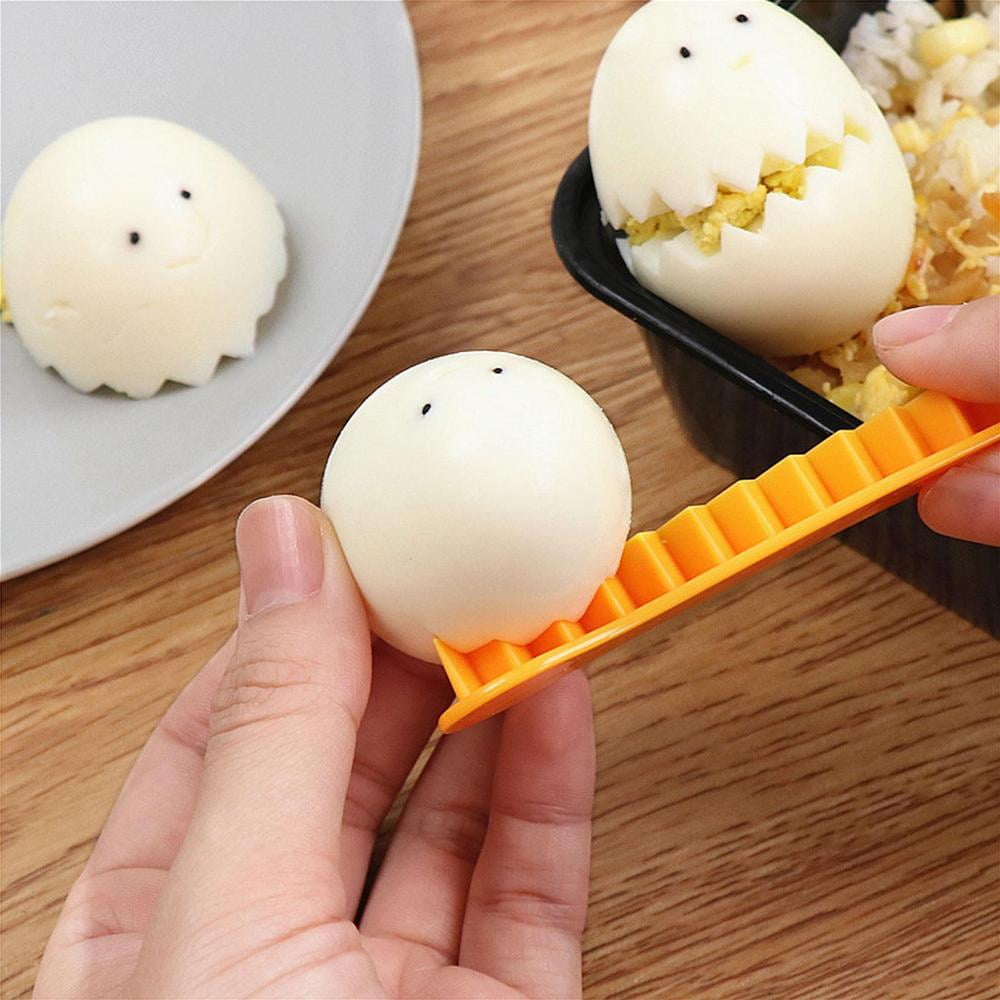 2pcs Fancy Egg Cutter Chef Tool Cooked Eggs Flower Shaper Kitchen