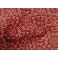 thumbnail image 4 of oneOone Tissu Popeline de Coton Rouge Ethnique Bandhani Matériel de Robe Tissu Imprimé Tissu au Mètre 56 Pouces de Large, 4 of 4
