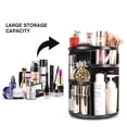 thumbnail image 3 of productos cosméticos Estante de almacenamiento ajustable con soporte giratorio para tocadiscos de maquillaje Zhivalor ZFFLD202, 3 of 4