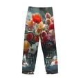 thumbnail image 3 of Fotbe Vibrant Bouquet Waterfall Men's Pajama Pants,Sleepwear Pants,Pj Bottoms Drawstring And Pockets-XX-Large, 3 of 7