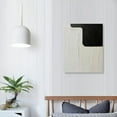 thumbnail image 3 of COMIO Large Black and White Canvas Wall Art 30x45 Inches Handmade Minimalism Abstract Wall Paintings Vertical Textured Artwork Modern Contemporary Art for Home Decorations Ready to Hang, 3 of 4