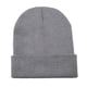 thumbnail image 1 of Jumpingount Gorros Gorros Lana con vuelta Punto Uisex Sombreros Protección Elástico Accesorios casuales Esquí de invierno gris plateado claro Type3 NO3, 1 of 6