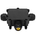 thumbnail image 4 of Outdoor Waterproof Junction Box, Electrical Cable Connector Box 3 Way Junction Box  For Worker For Home For Outdoor, 4 of 8