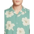 thumbnail image 5 of No Boundaries Men's and Big Men's Rayon Shirt with Short Sleeves, 5 of 5