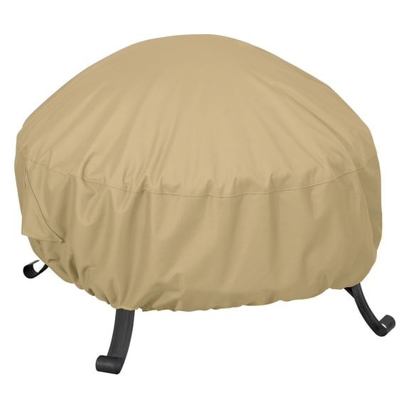 Classic Accessories Terrazzo Water-Resistant 36 Inch Round Fire Pit Cover