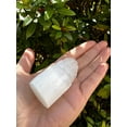 thumbnail image 4 of Wholeslae 2.5" Mini Selenite Skyscraper Tower, Selenite Skyscraper, Selenite Point, Gypsum Crystal, Healing Crystals (1 tower), 4 of 10
